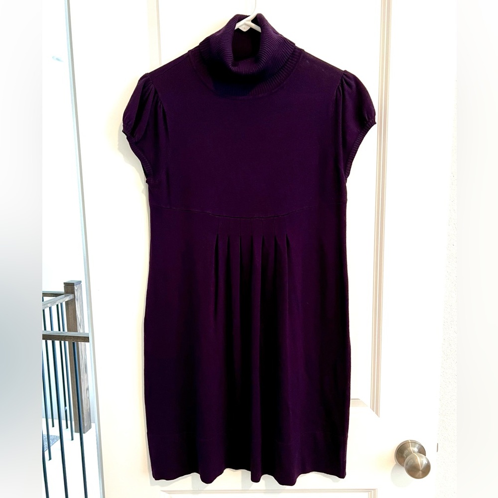 Sweater Dress - Plum
